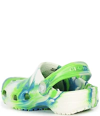 Crocs Boys' Classic Glow-In-The-Dark Marbled Clog (Youth)