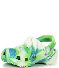Crocs Boys' Classic Glow-In-The-Dark Marbled Clog (Youth)
