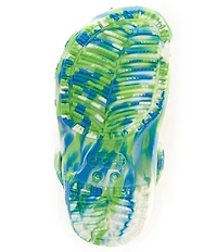 Crocs Boys' Classic Glow-In-The-Dark Marbled Clogs (Infant)