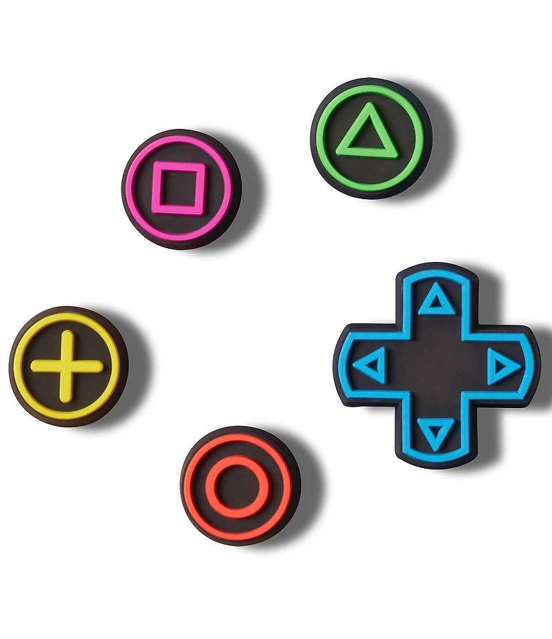 Crocs Boys' Game Controller Jibbitz™ Charms 5-Pack