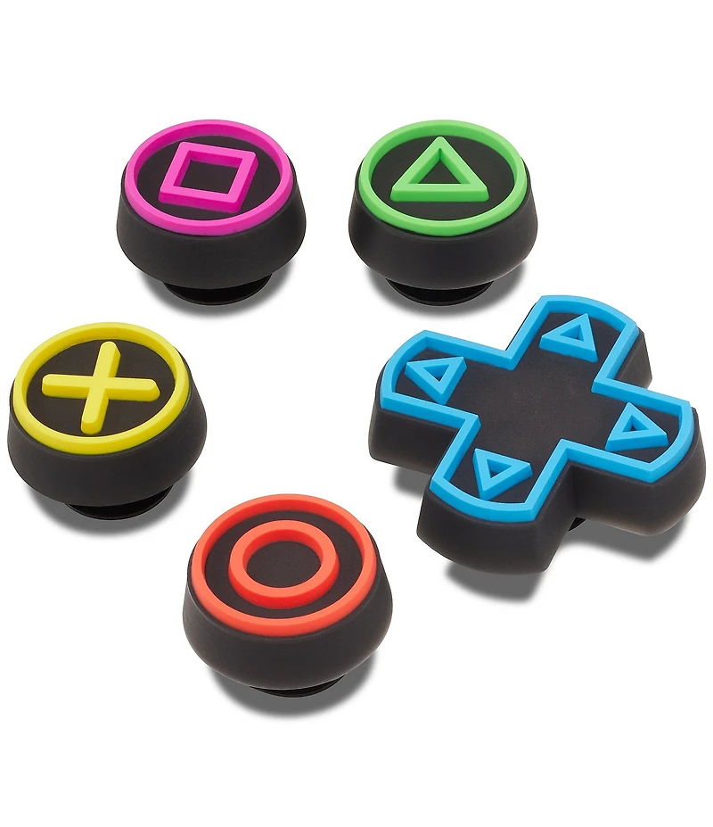 Crocs Boys' Game Controller Jibbitz™ Charms 5-Pack
