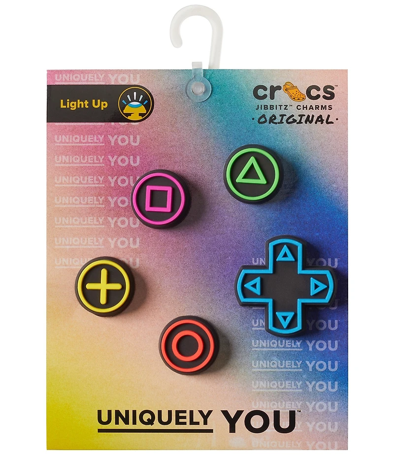 Crocs Boys' Game Controller Jibbitz™ Charms 5-Pack
