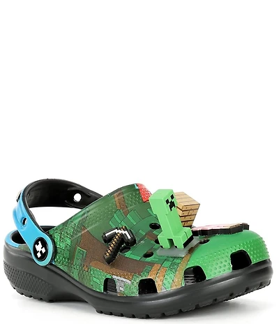 Crocs Boys' Minecraft Print Clogs (Toddler)
