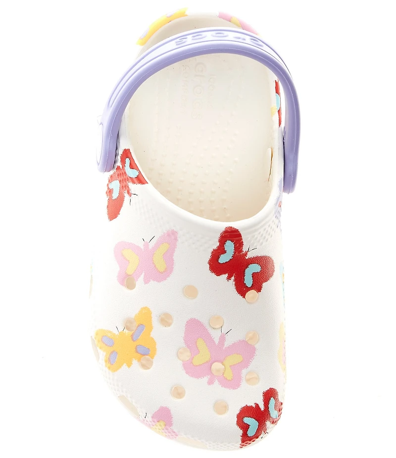Crocs Girls' Classic Butterfly Clogs (Infant)
