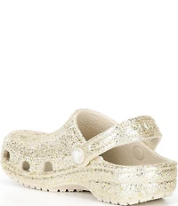 Crocs Girls' Classic Chunky Glitter Clogs (Infant)