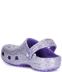 Crocs Girls' Classic Fantasy Glitter Clogs (Youth)