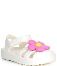Crocs Girls' Classic Flower Fisherman Sandals (Infant)
