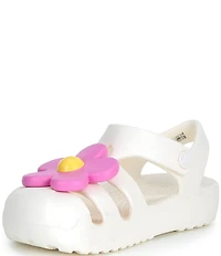Crocs Girls' Classic Flower Fisherman Sandals (Toddler)