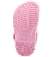 Crocs Girls' Classic Glitter Clog Shoes (Youth)