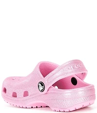 Crocs Girls' Classic Glitter Clogs (Infant)