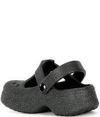 Crocs Girls' Classic Glitter Mary Jane Shoes (Infant)