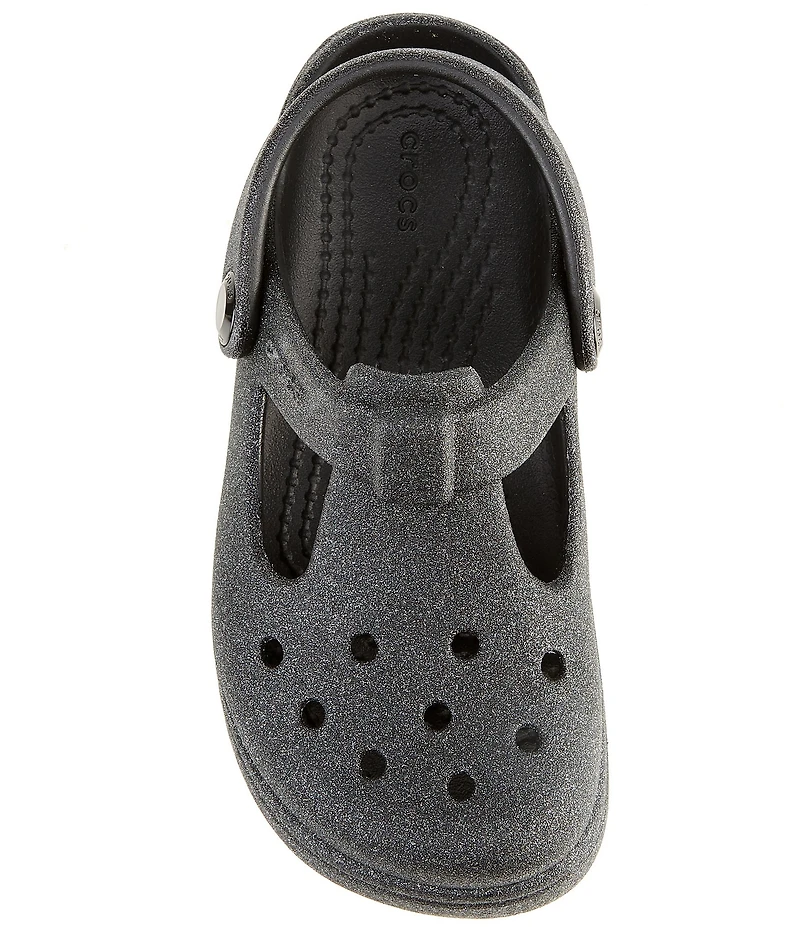 Crocs Girls' Classic Glitter Mary Jane Shoes (Infant)