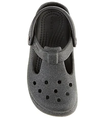 Crocs Girls' Classic Glitter Mary Jane Shoes (Infant)
