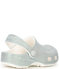 Crocs Girls' Classic Iridescent Glitter Clogs (Infant)