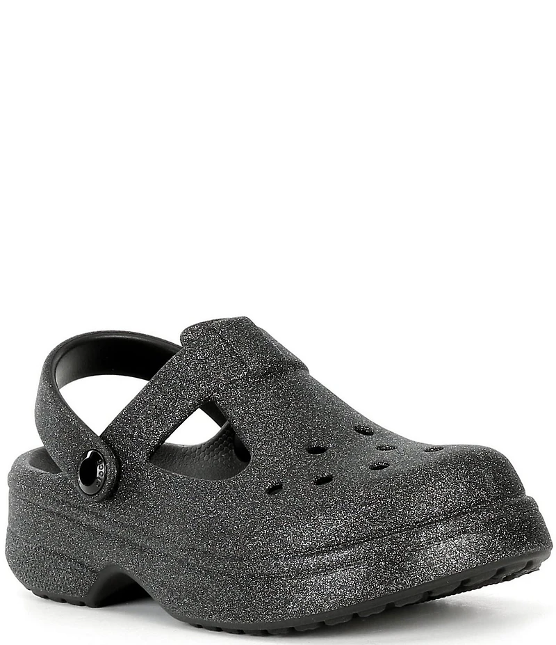 Crocs Girls' Classic Mary Jane Embellished Clogs (Youth)