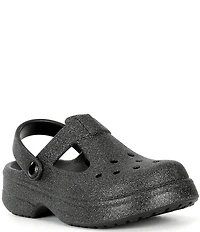 Crocs Girls' Classic Mary Jane Embellished Clogs (Youth)