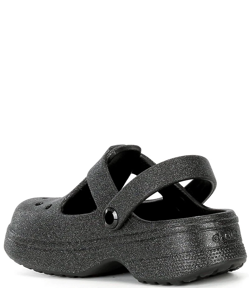 Crocs Girls' Classic Mary Jane Embellished Clogs (Youth)