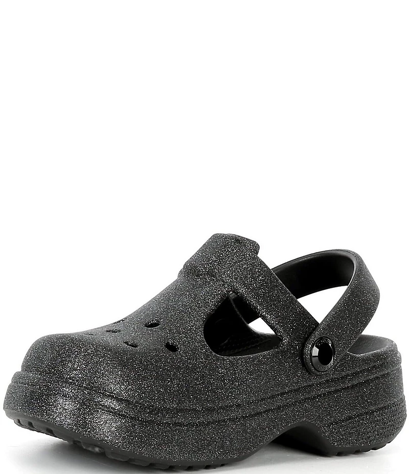 Crocs Girls' Classic Mary Jane Embellished Clogs (Youth)