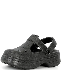 Crocs Girls' Classic Mary Jane Embellished Clogs (Youth)