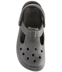 Crocs Girls' Classic Mary Jane Embellished Clogs (Youth)