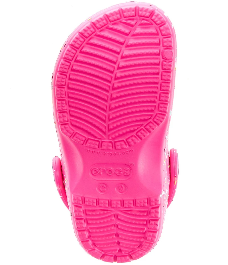Crocs Girls' Classic Paint Splatter Clogs (Infant)