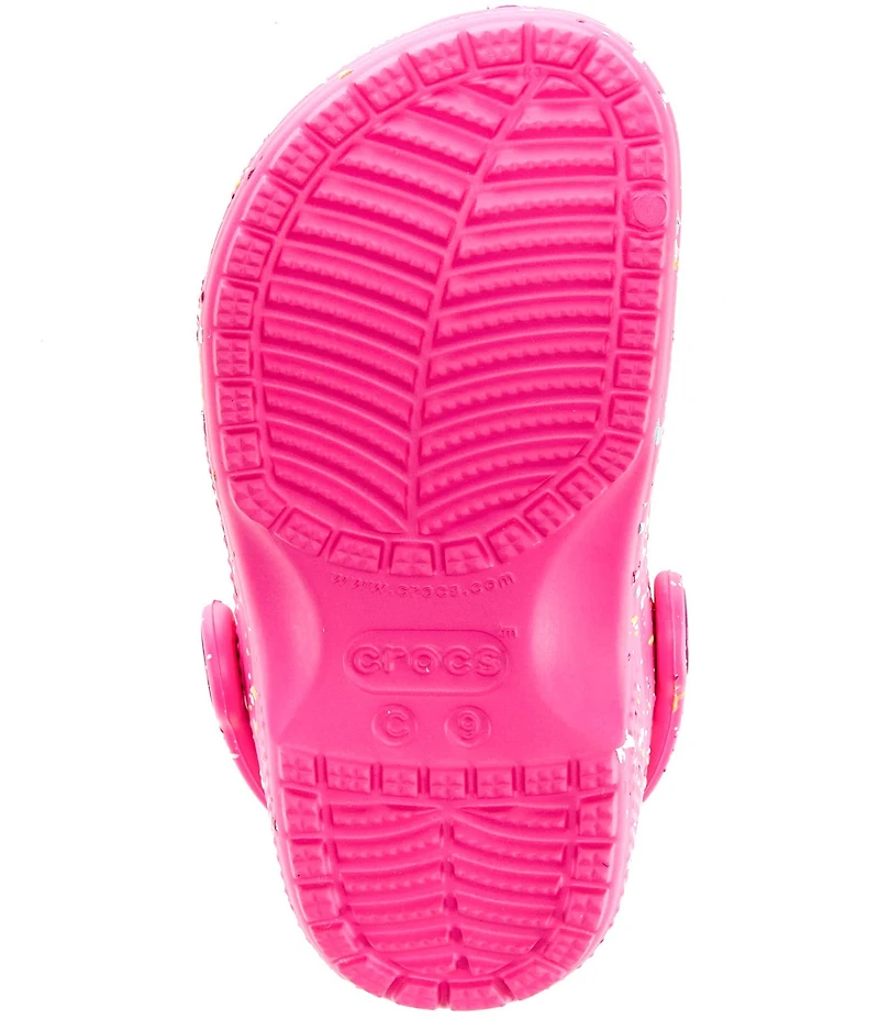 Crocs Girls' Classic Paint Splatter Clogs (Toddler)