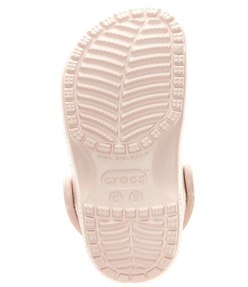 Crocs Girls' Classic Shimmer Gem Ornamented Clogs (Toddler)