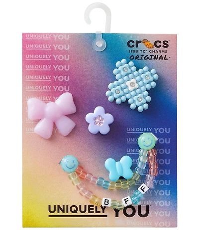 Crocs Girls' Girly Festival Jibbitz™ Charms 5-Pack