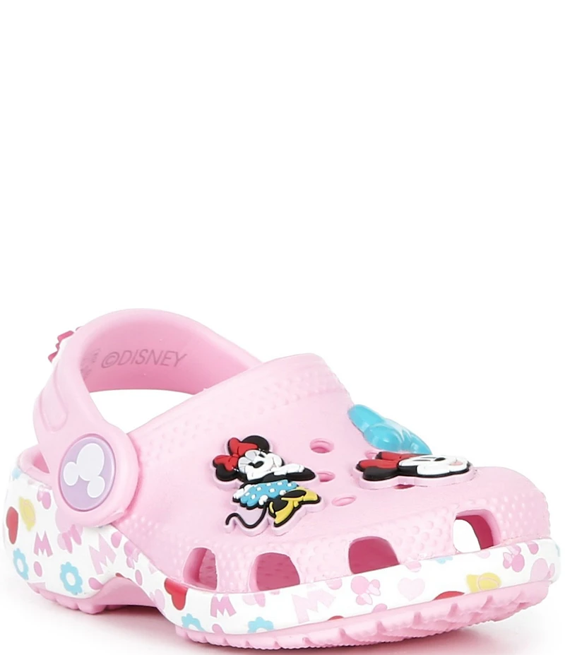 Crocs Girls' Minnie Mouse and Friends Classic Clogs (Toddler)