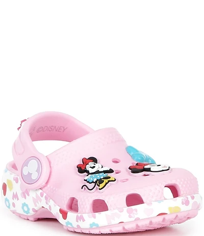 Crocs Girls' Minnie Mouse and Friends Classic Clogs (Toddler)