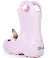 Crocs Girl's Unicorn Handle It EVA Rain Boots (Toddler)