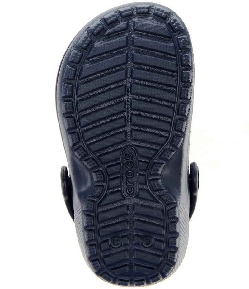 Crocs Kids' Classic Fur Lined Bold Check Clogs (Infant)