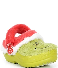 Crocs Kids' The Grinch Classic Fur Lined Clogs (Infant)
