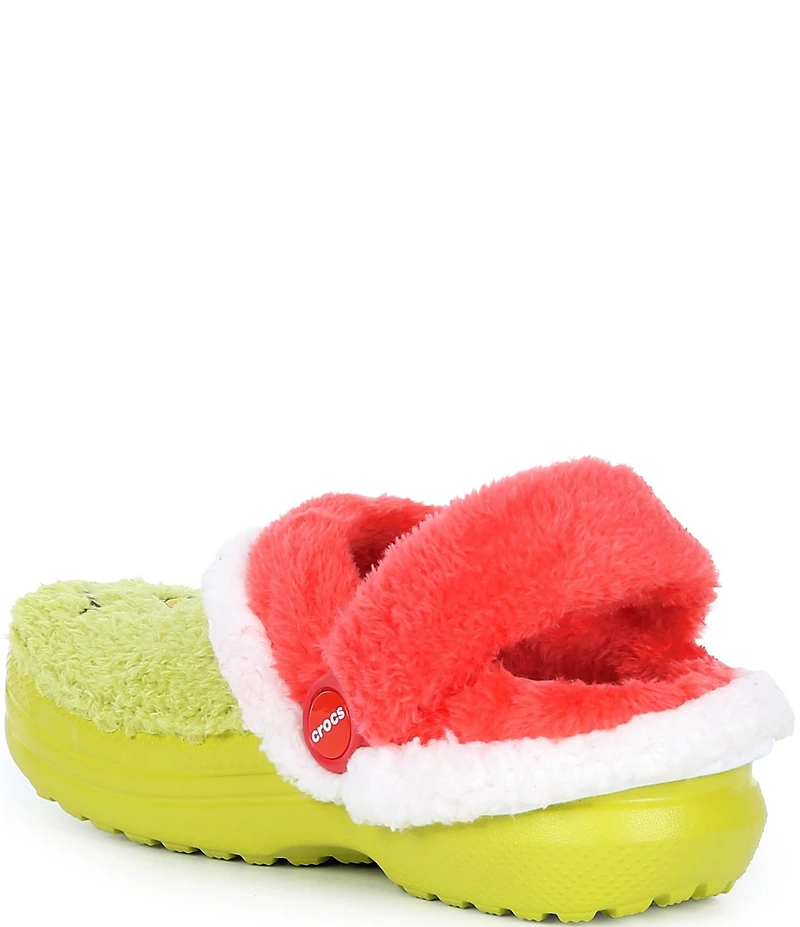 Crocs Kids' The Grinch Classic Fur Lined Clogs (Youth)