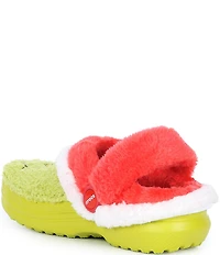 Crocs Kids' The Grinch Classic Fur Lined Clogs (Youth)