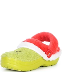 Crocs Kids' The Grinch Classic Fur Lined Clogs (Youth)
