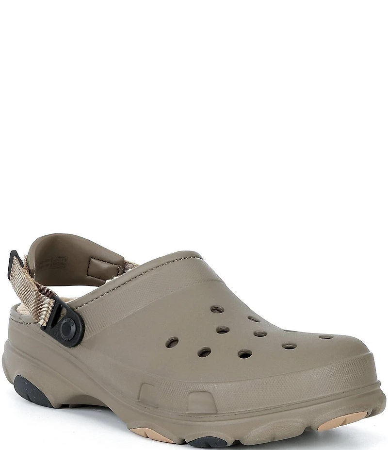 Crocs Men's All Terrain Fur Lined Clogs
