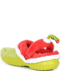 Crocs Men's The Grinch Classic Fur Lined Clogs