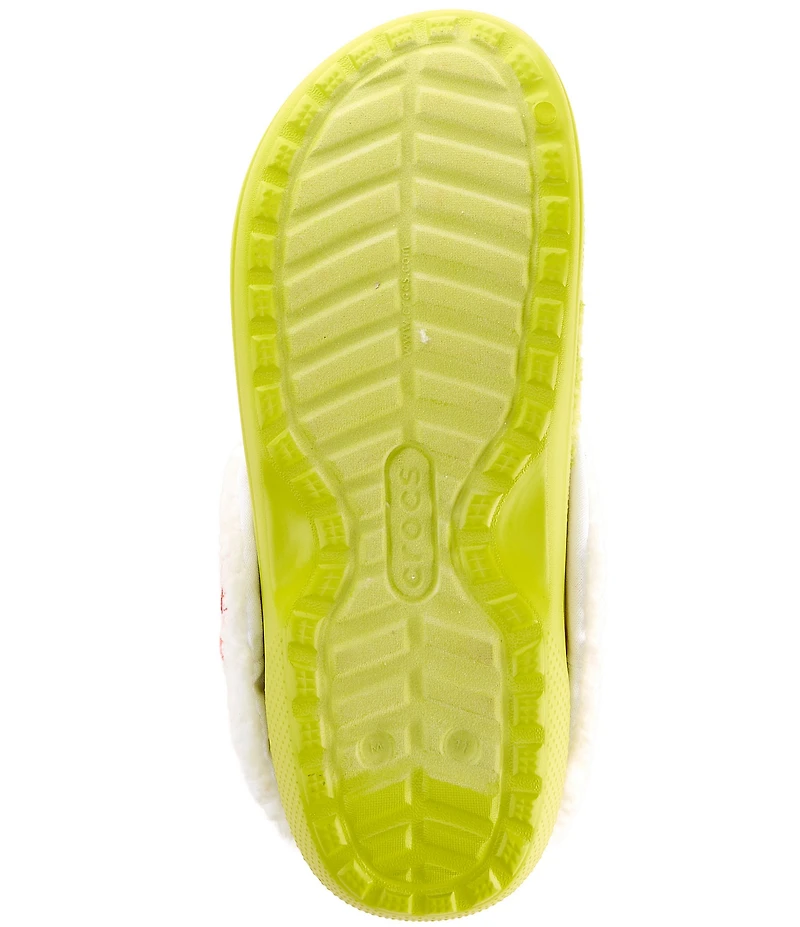 Crocs Men's The Grinch Classic Fur Lined Clogs