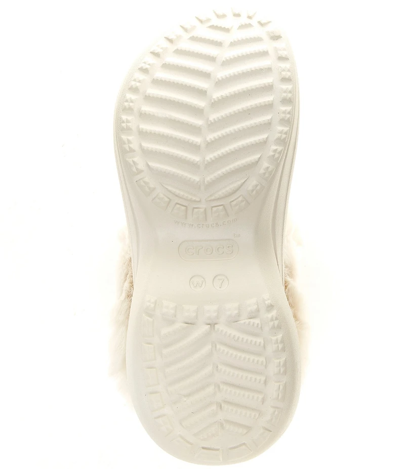 Crocs Women's Bae Lined Platform Block Heel Clogs