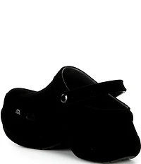 Crocs Women's Bae Velvet Platform Block Heel Clogs