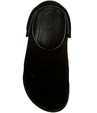 Crocs Women's Bae Velvet Platform Block Heel Clogs