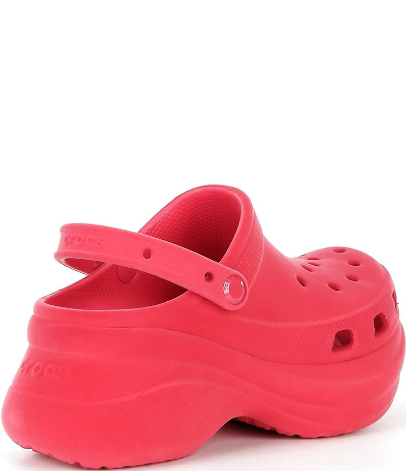 Crocs Women's Bae Velvet Platform Block Heel Clogs