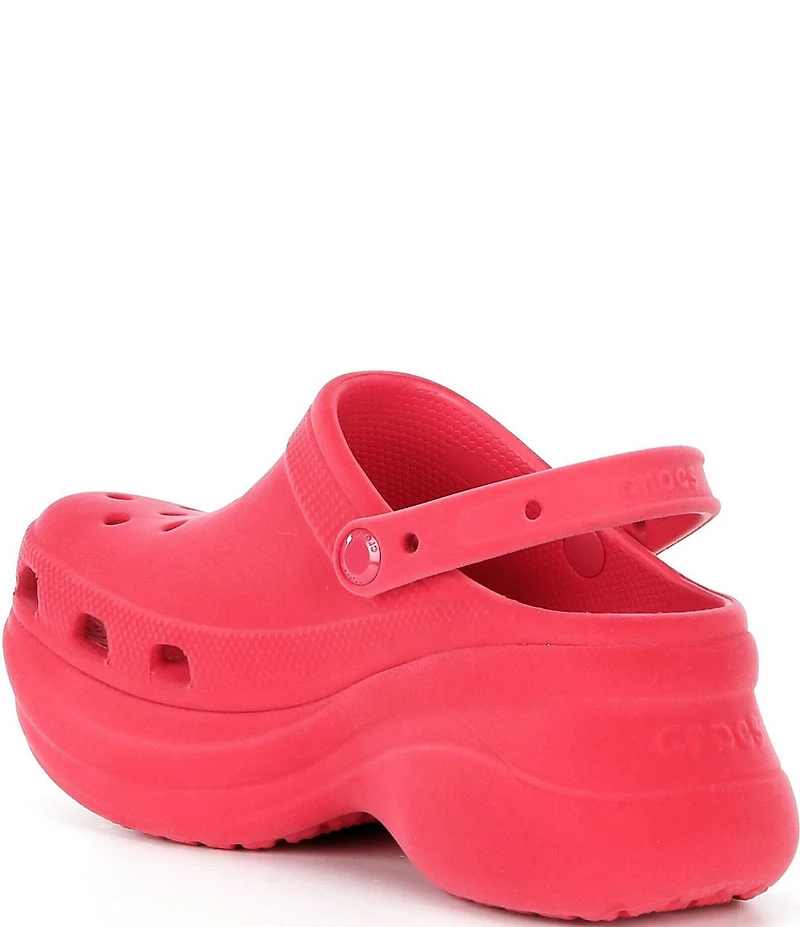 Crocs Women's Bae Velvet Platform Block Heel Clogs