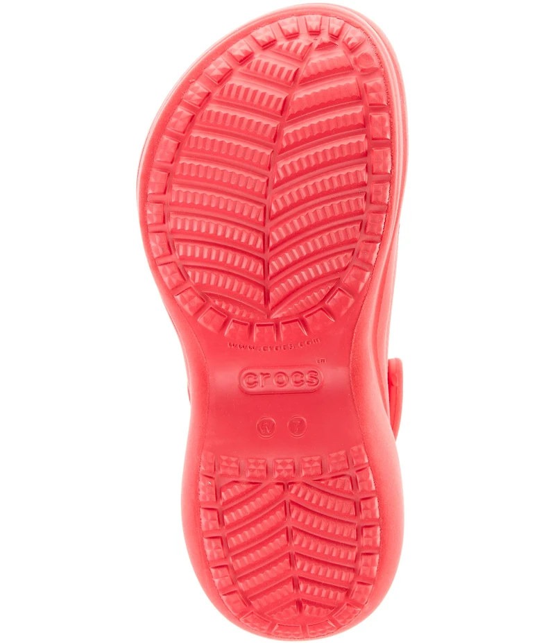 Crocs Women's Bae Velvet Platform Block Heel Clogs