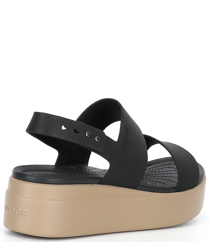 Crocs Women's Brooklyn Low Wedge Platform Sandals