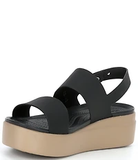 Crocs Women's Brooklyn Low Wedge Platform Sandals