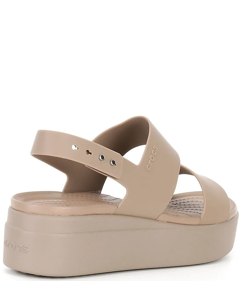 Crocs Women's Brooklyn Low Wedge Platform Sandals