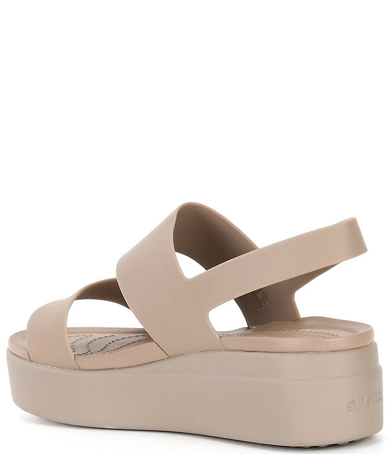 Crocs Women's Brooklyn Low Wedge Platform Sandals