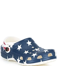 Crocs Women's Classic American Flag Clogs
